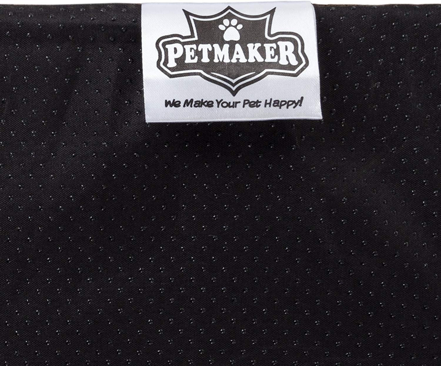 PETMAKER 2-Layer Orthopedic Memory Foam Dog Bed - Machine Washable Cover, 37 x 24, Up to 65lbs, Brown