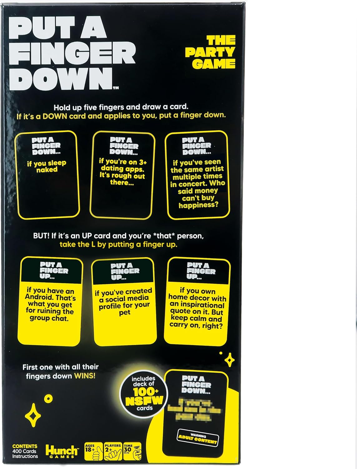 Hilarious Party Card Game for Adults, Game Night, Parties, Big and Small Groups | Fun Social Icebreaker with 400 Cards for 2+ Players