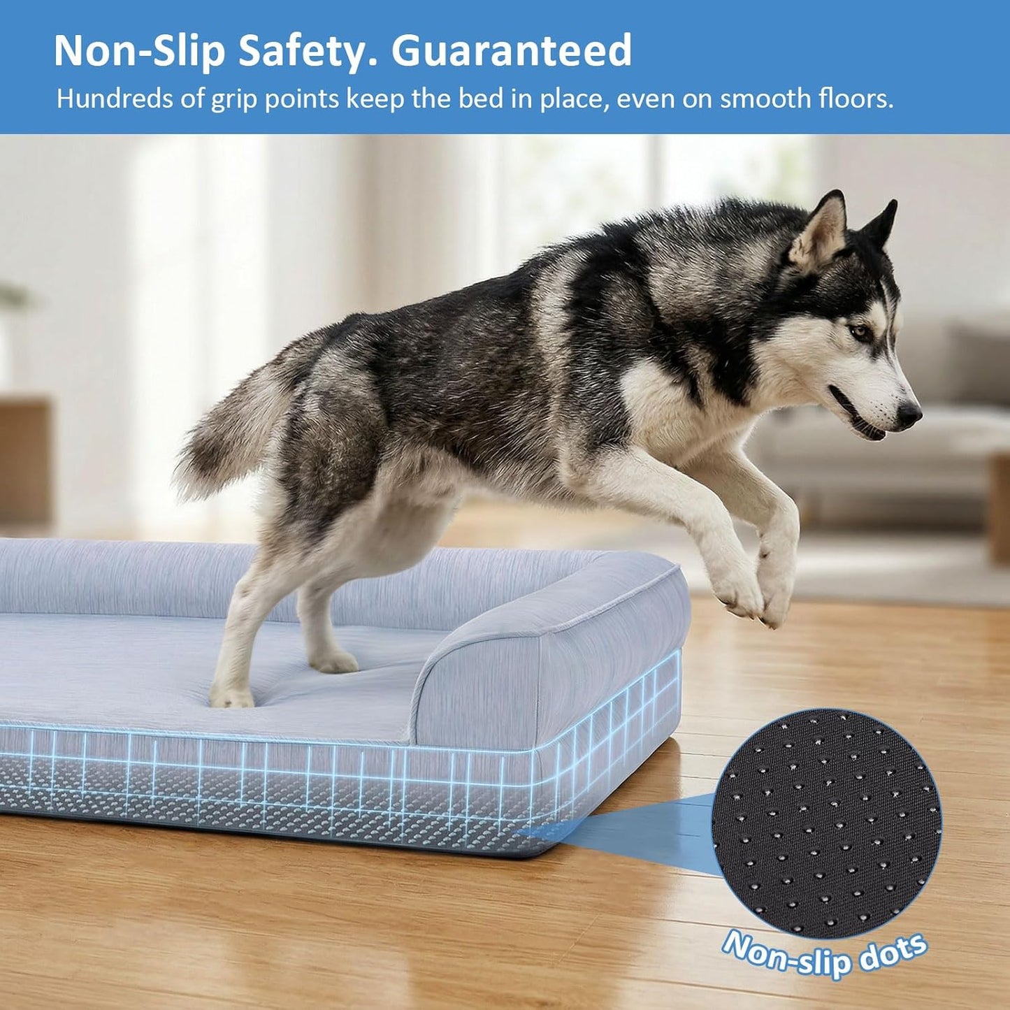 Ownpets Dog Cooling Bed (L(42" x 30"))