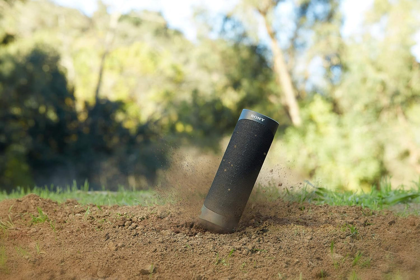 Sony SRS-XB23 - Super-Portable, Powerful and Durable, Waterproof, Wireless Bluetooth Speaker with Extra BASS – Black