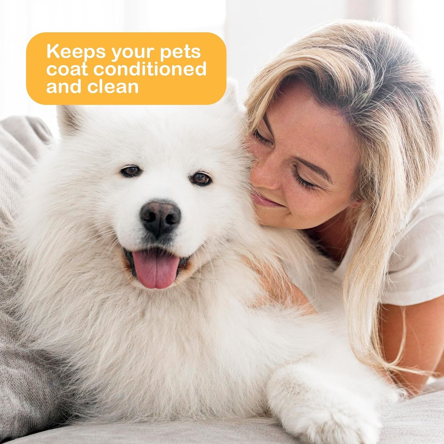 SONO Dog Wipes with Aloe & Chamomilla - Gentle Pet Wipes for Paws, Butt, Face & Body - Cleaning, Deodorizing, Puppy & Cat Friendly - Unscented, 100 Count