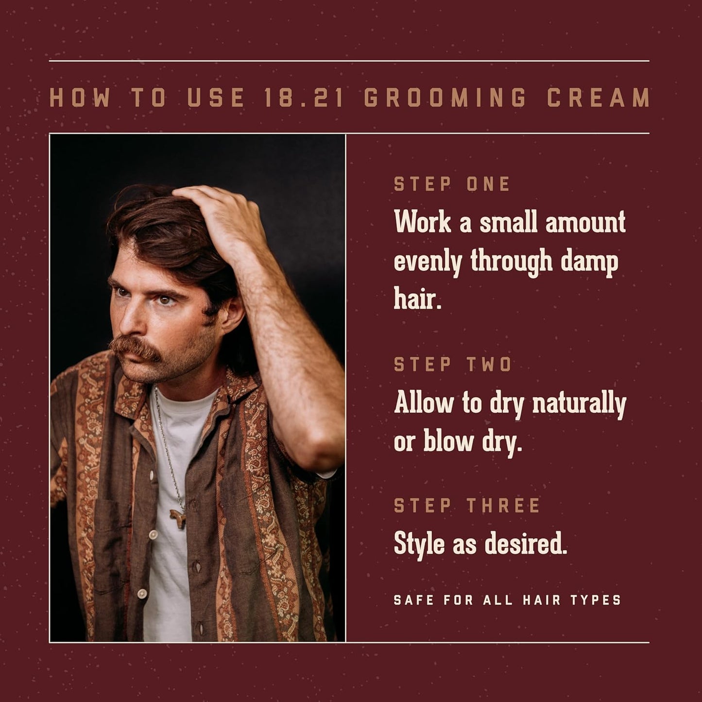 18.21 Man Made Hair Styling for Men, Weightless All-Day Flexible Hold
