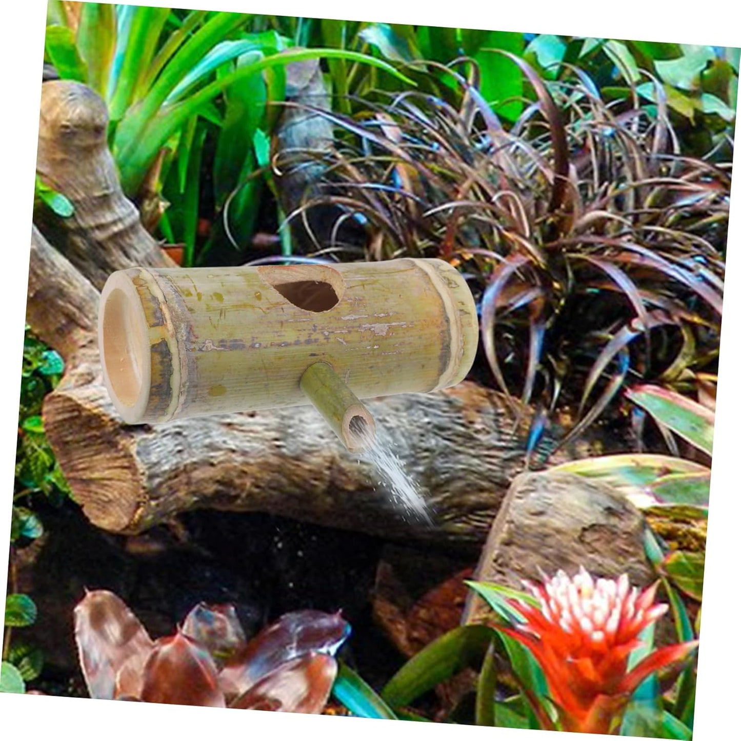 Water Fountain Ornament Multi-Functional Cycling Fountain for Decor Water Channel for Fish Tanks and Gardens