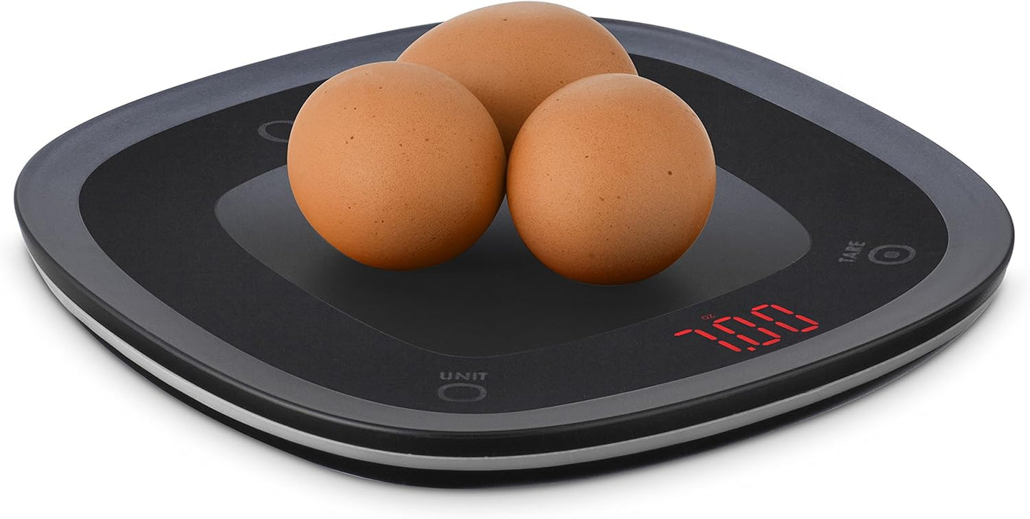 Ozeri Touch Waterproof Digital Kitchen Scale, Washable and Submersible