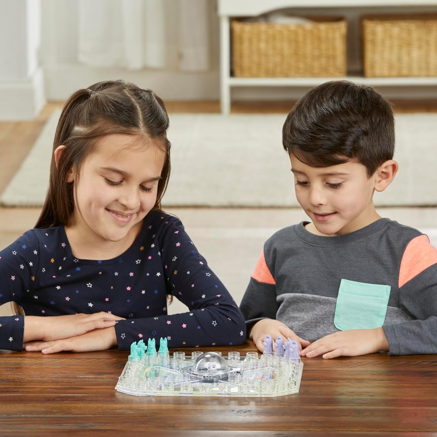 Hasbro Gaming Trouble: Bluey Edition Board Game for Kids, 2-4 Players, Race Bluey, Bingo, Bandit, or Chilli to The Finish, Ages 5 and Up (Amazon Exclusive)