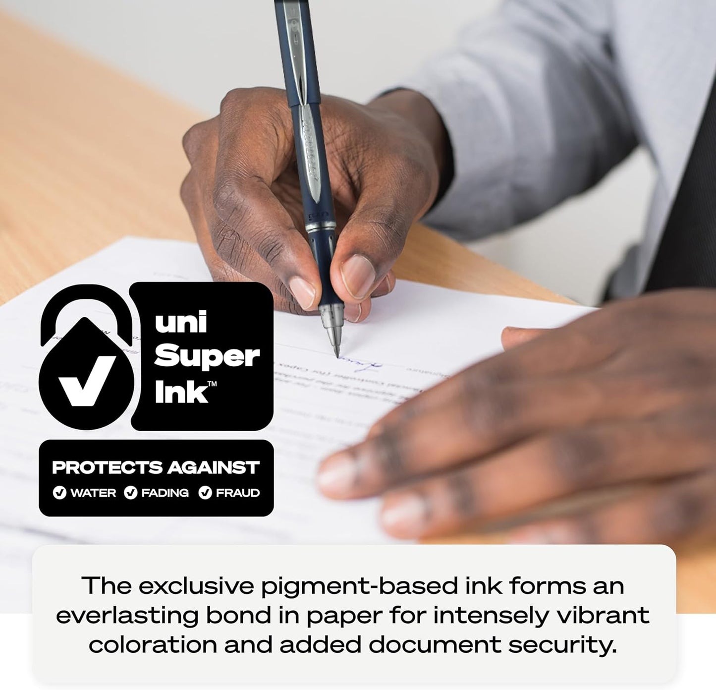 Uni-Ball Jetstream RT Pens - NY Times Wirecutter Best Pen for Over a Decade - Pack of 3 Black Fine Point Pens, 0.7mm - Back to School Pens, Ballpoint Pens