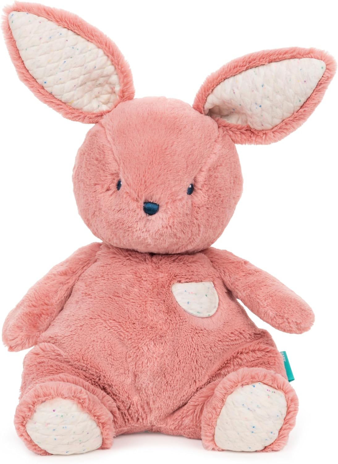 GUND Baby Oh So Snuggly Bunny Stuffed Animal, Bunny Toddler Toy, Dusty Rose Pink, 12.5"