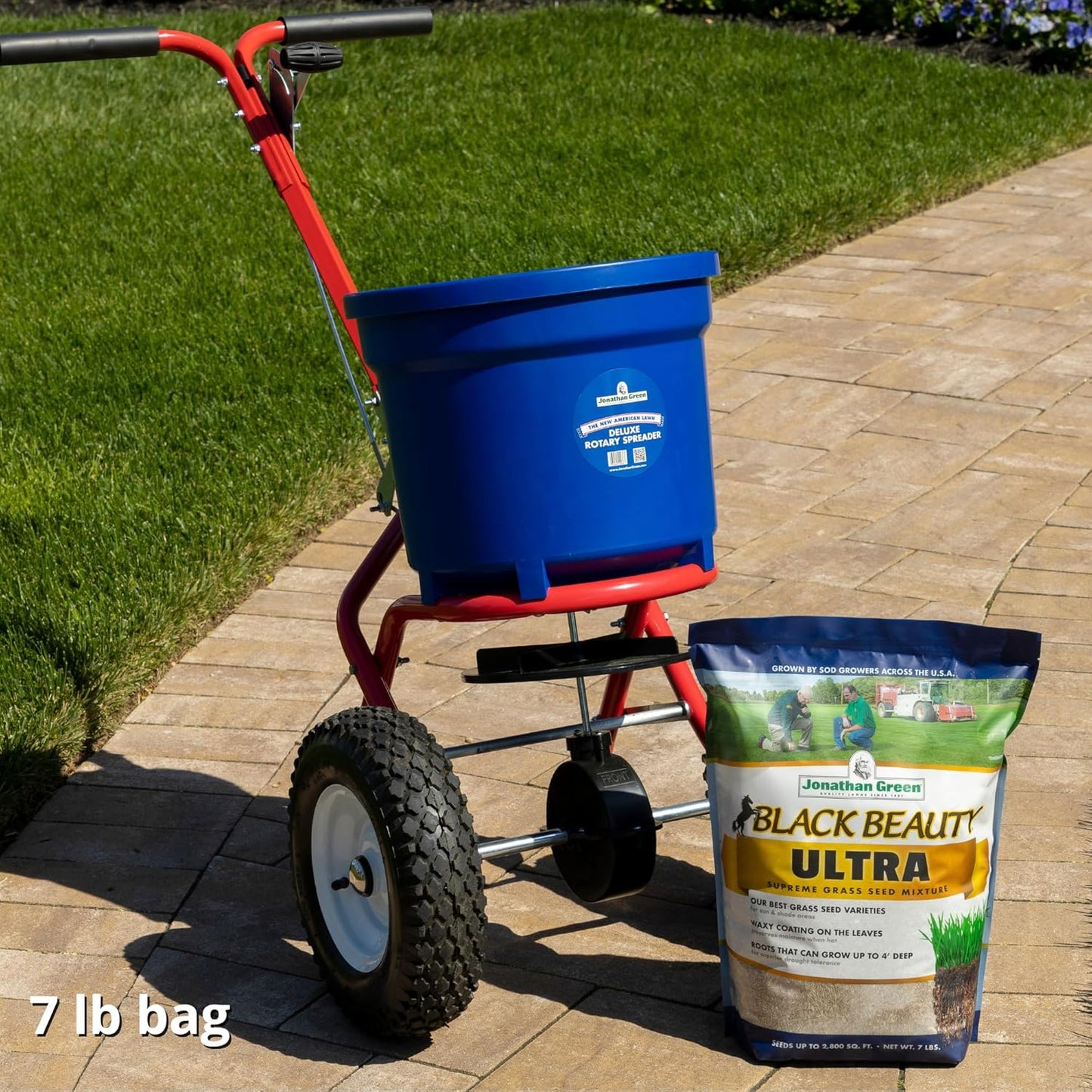 Jonathan Green (10322) Black Beauty Ultra Grass Seed - Cool Season Lawn Seed (7 lb)