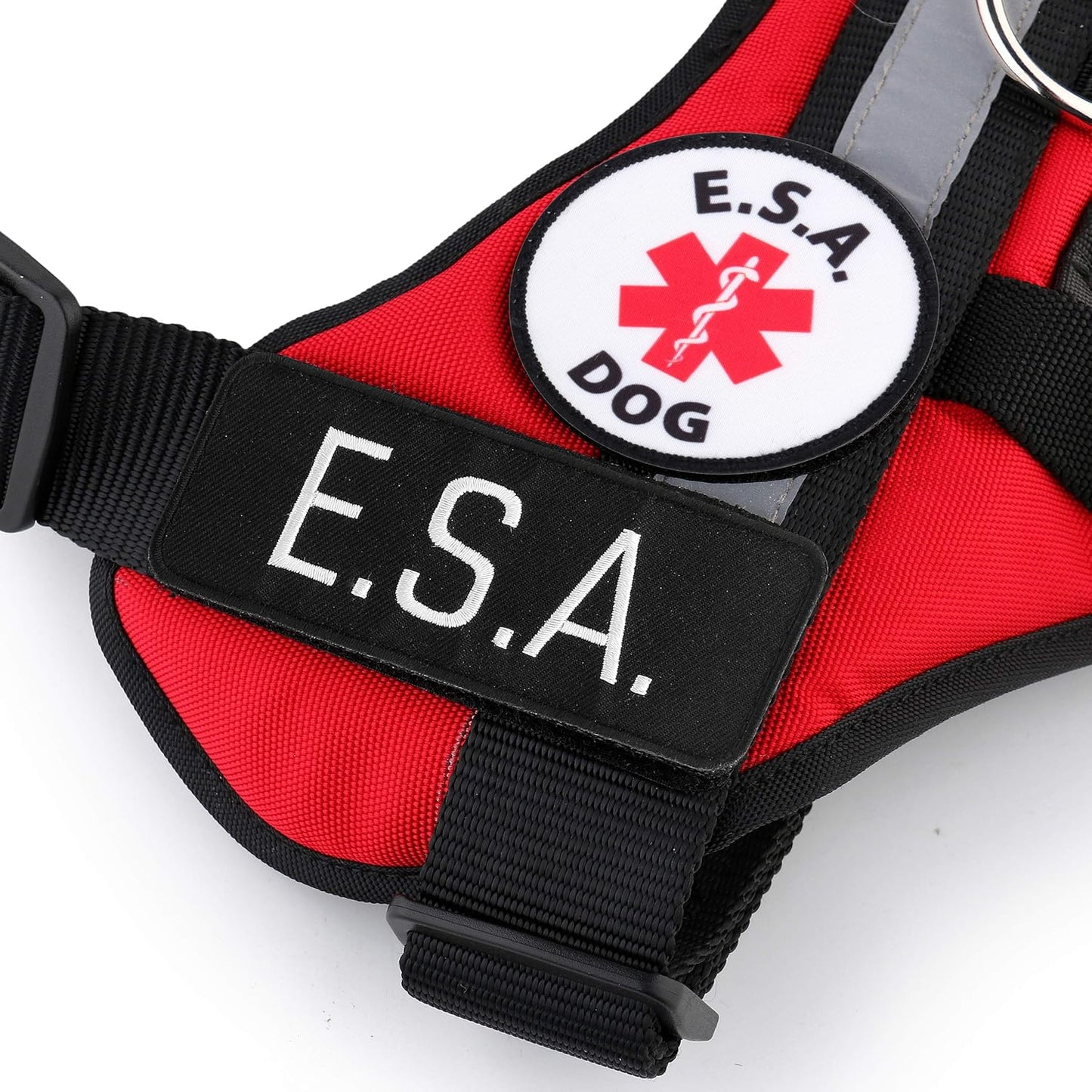Service Dog Harness Vest with Handle - Removable Patches (ESA, Support Animal, Emotional Support Animal, Therapy Dog, Autism, PTSD) 10 ADA Cards | All Access Canine