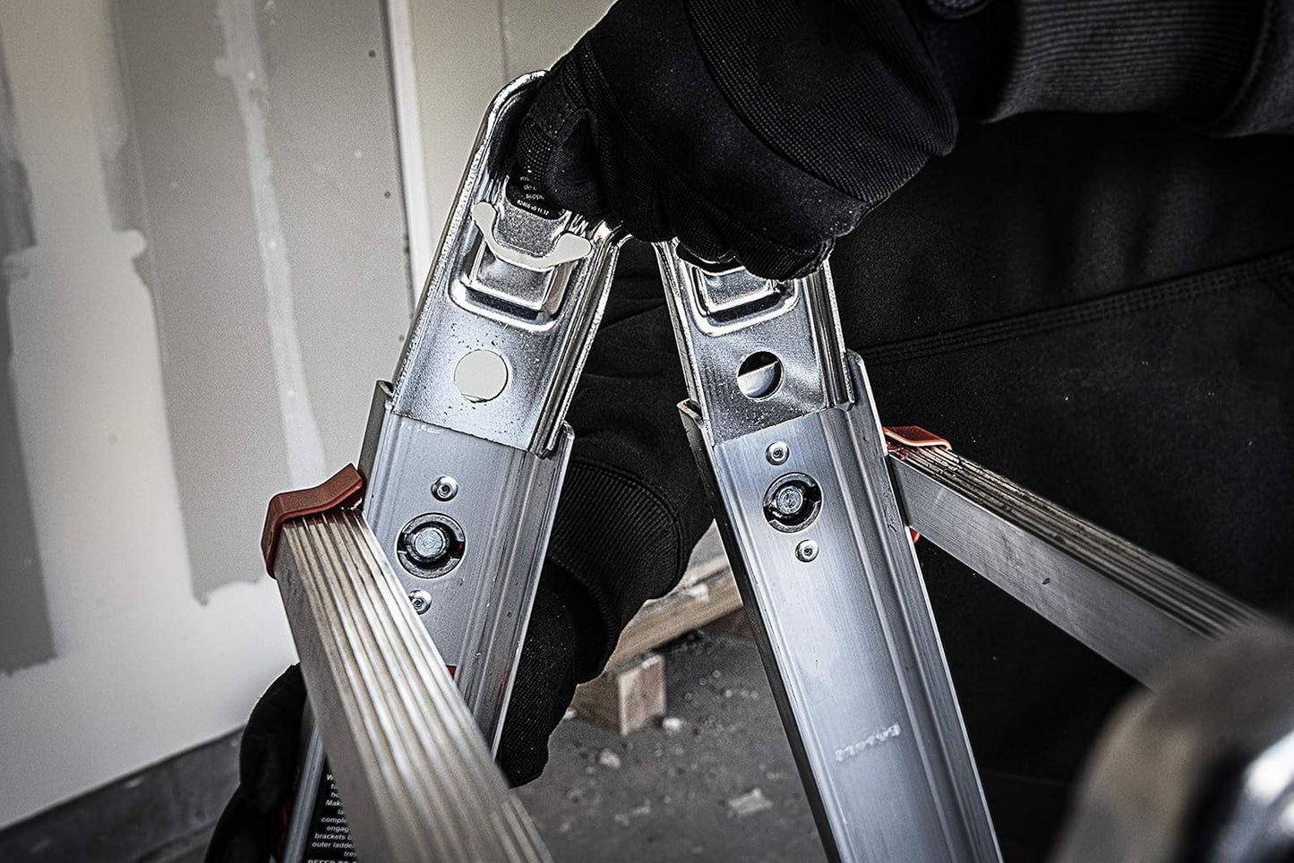 Little Giant Ladders, Trestle Brackets, Ladder Accessory, Aluminum, Fits Most Multi-Position Models, (26999)