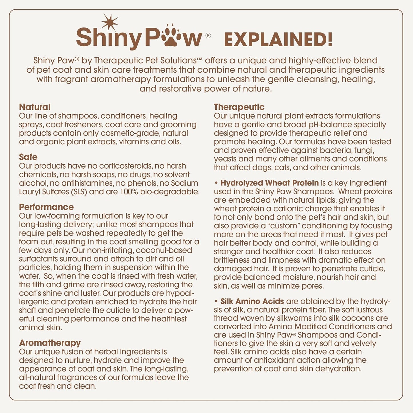 Oatmeal Shampoo for Dogs 16 oz | Shiny Paw Dog Shampoo for Allergies and Itching | Controls Dog Shedding Naturally | Itchy Skin Relief for Dogs | Tearless Dog Shampoo & Conditioner