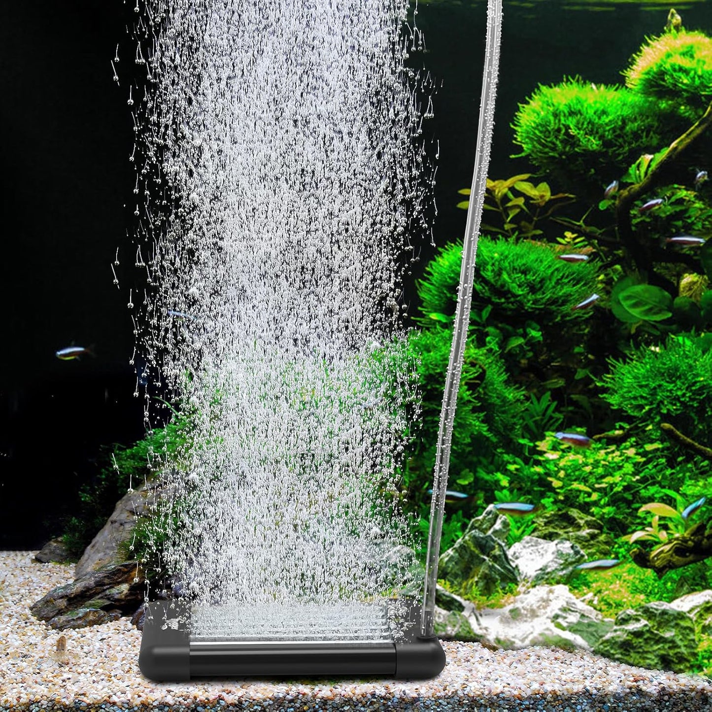 hygger Fish Tank Bubbler, Aquarium Air Stone with Special EVA Material, Air Bubbler for Nano Air Pump Fish Tank Small Bucket and Hydroponics