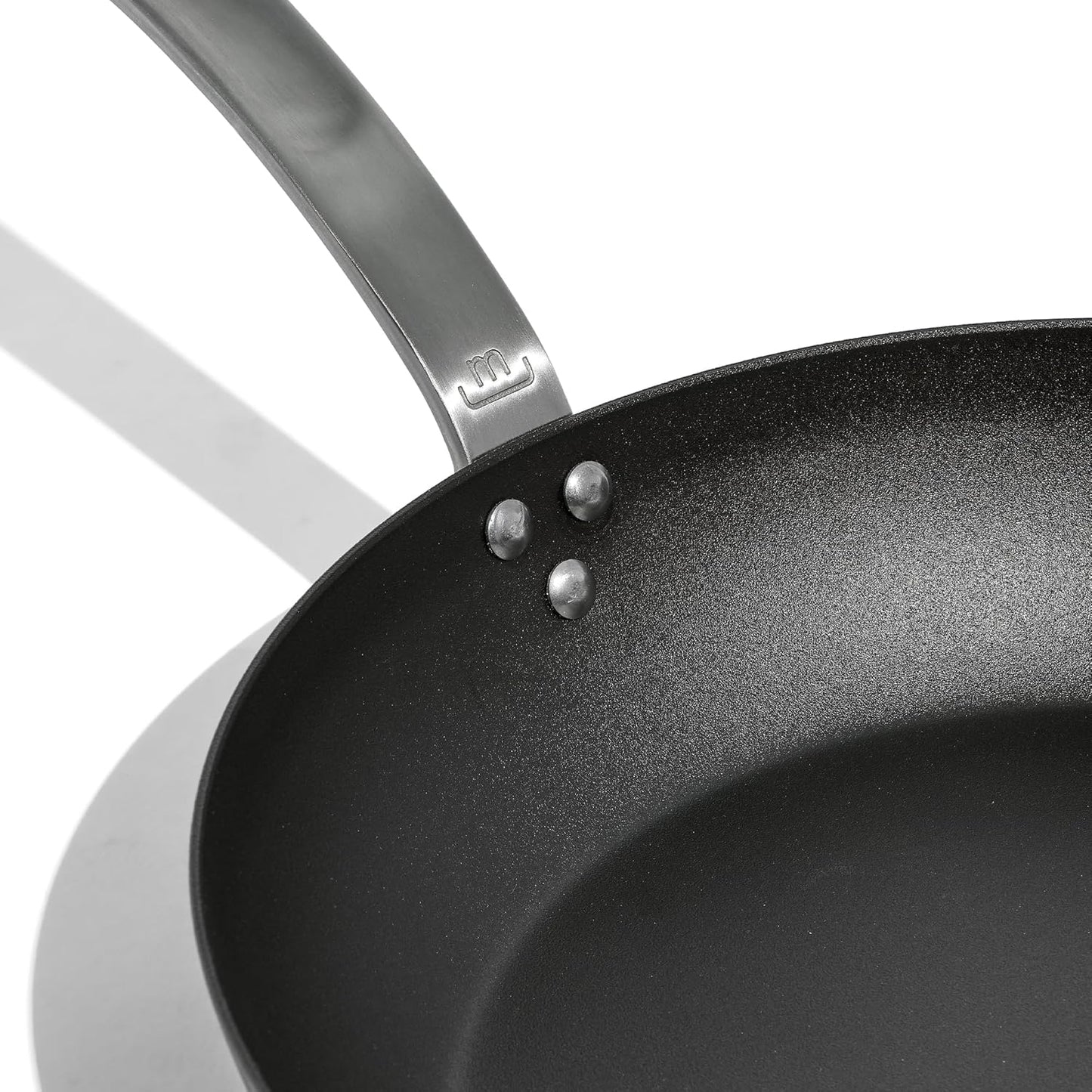 Made In Cookware | Seasoned 12" Blue Carbon Steel Frying Pan - (Like Cast Iron, but Better) | Professional Cookware | Crafted in Sweden | Induction Compatible