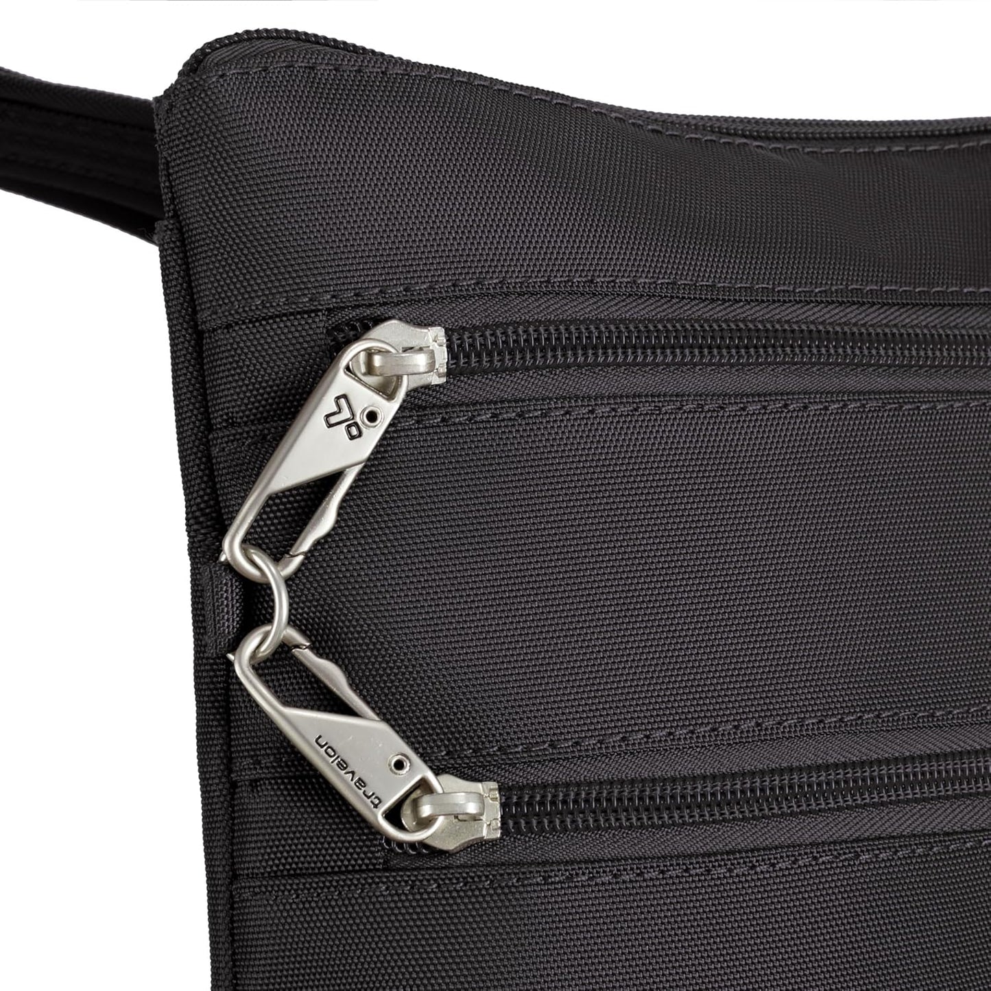Travelon Anti-theft Classic Slim Double Zip Crossbody