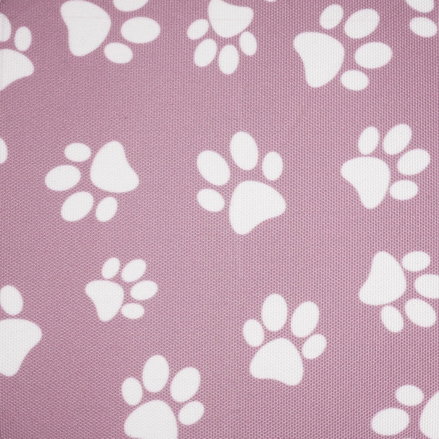 Pamper Your Pup or Kitty Cozy Round with Removable Cover Machine Washable Dog and Cat Bed Durable & Comfortable (Medium, Paw Prints)