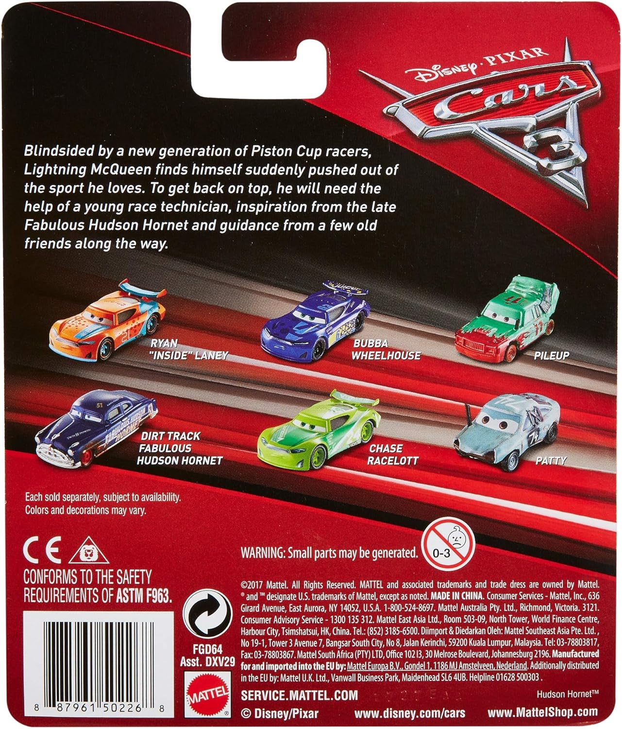 Disney Cars Toys Cars 3 Rust Eze Lightning McQueen Die-Cast Vehicle