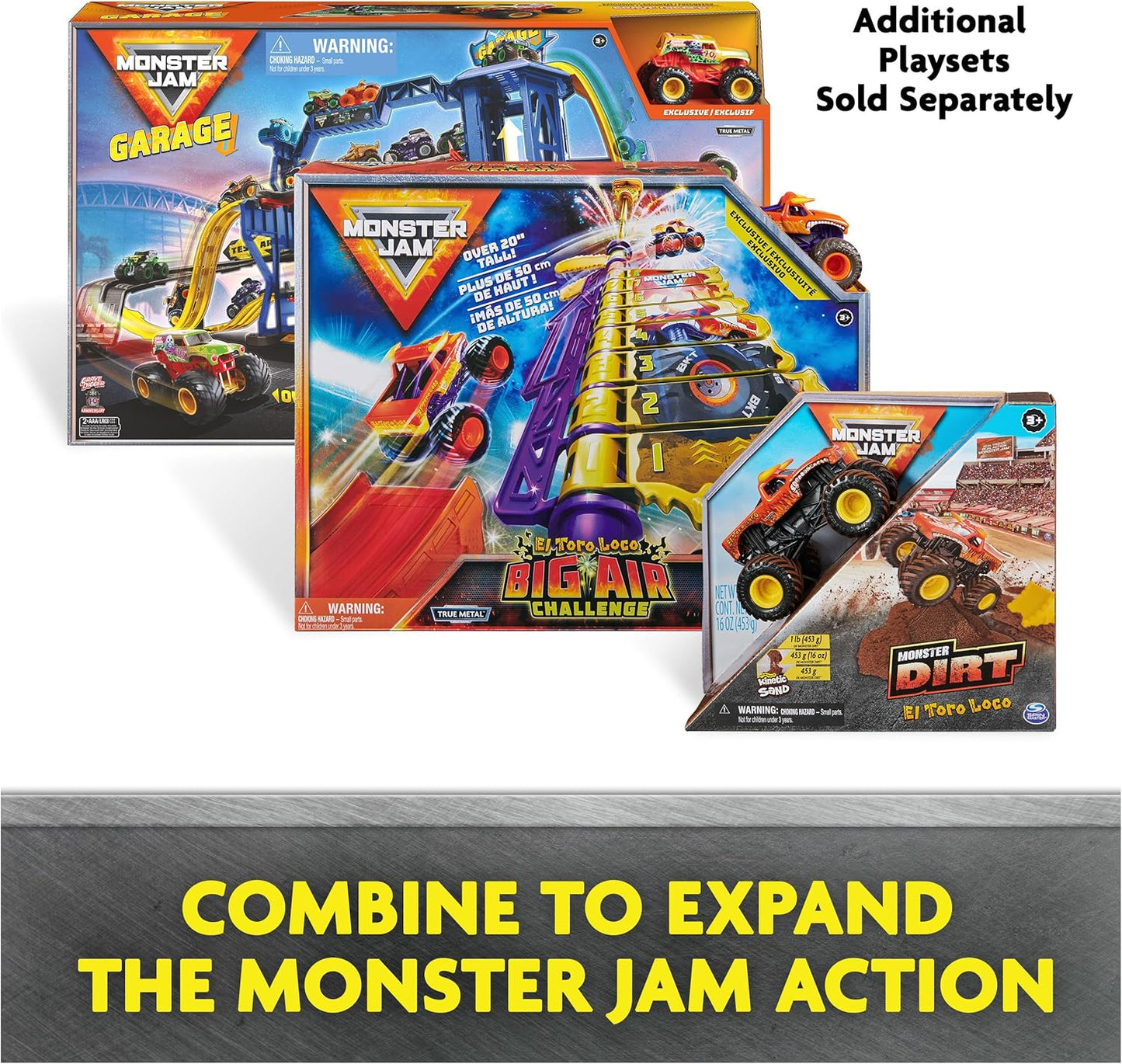 Monster Jam, Mystery Mudders 2-Pack Monster Trucks, Official 1:64 Die-Cast Vehicles, Wash to Reveal (Styles Will Vary), Kids Toys for Boys 3 and Up