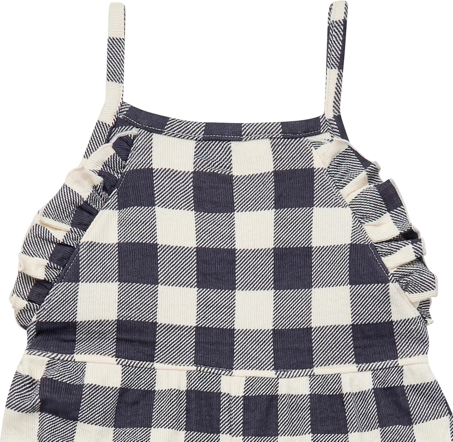 Modern Moments by Gerber Baby Girls' Ruffle Wide Leg Romper