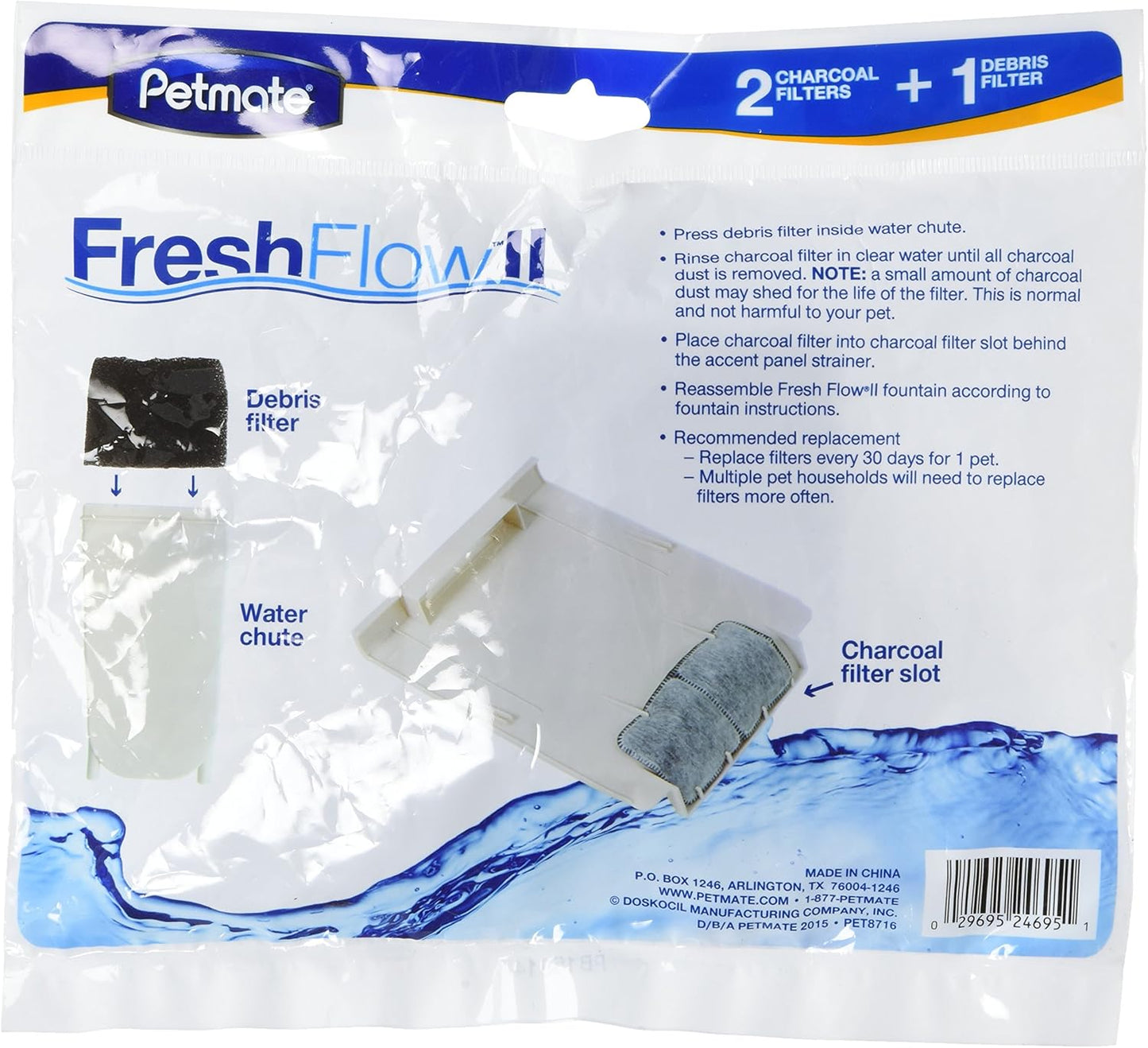 Petmate Fresh Flow & Debris Filter