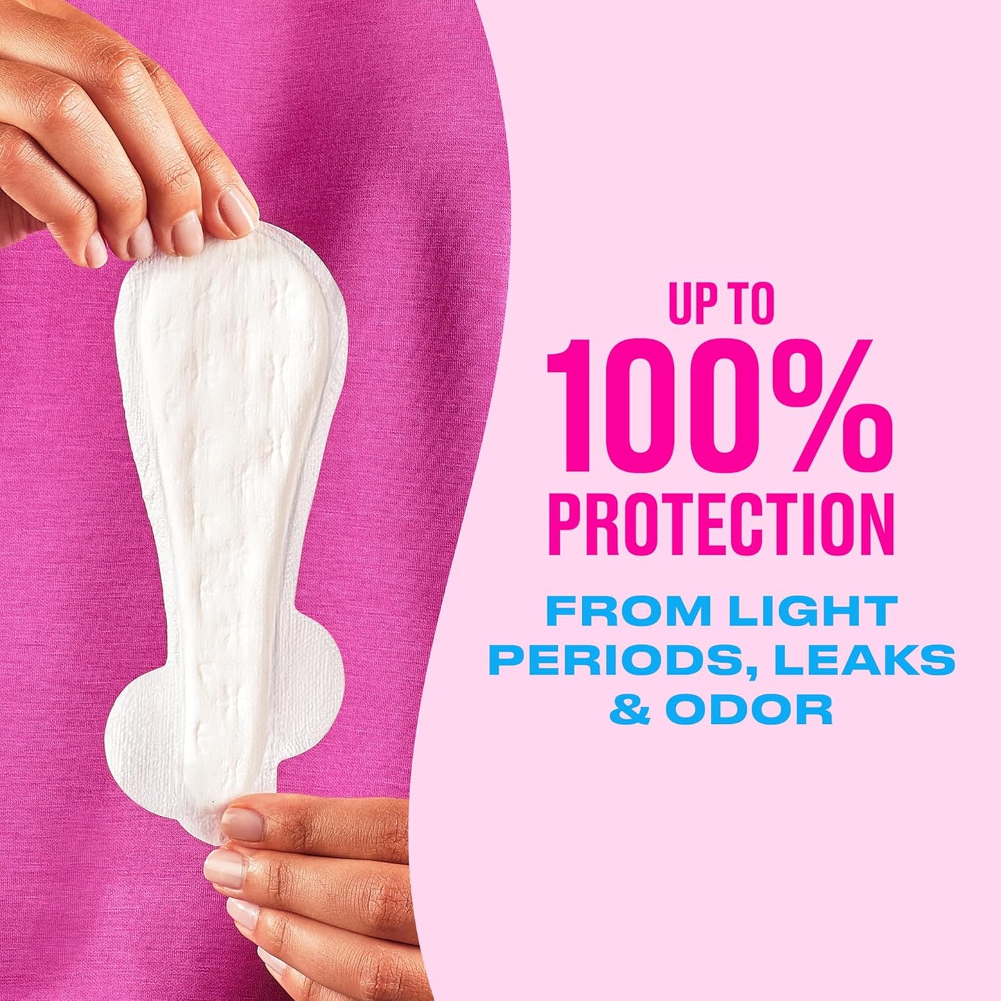 Carefree Thong Panty Liners, Unwrapped, Unscented, 49ct