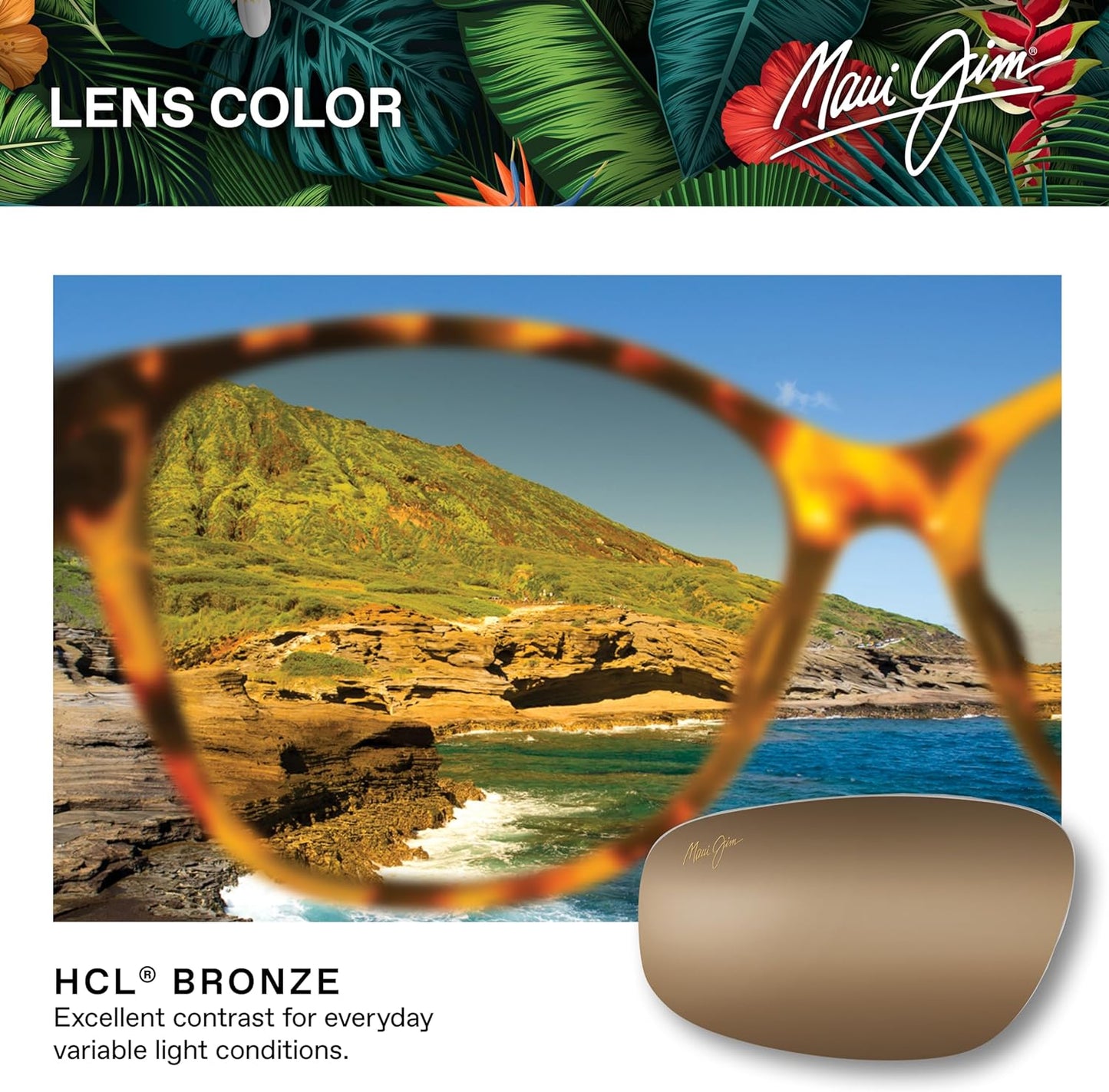 Maui Jim Polarized Men's and Women's Baby Beach Aviator Sunglasses