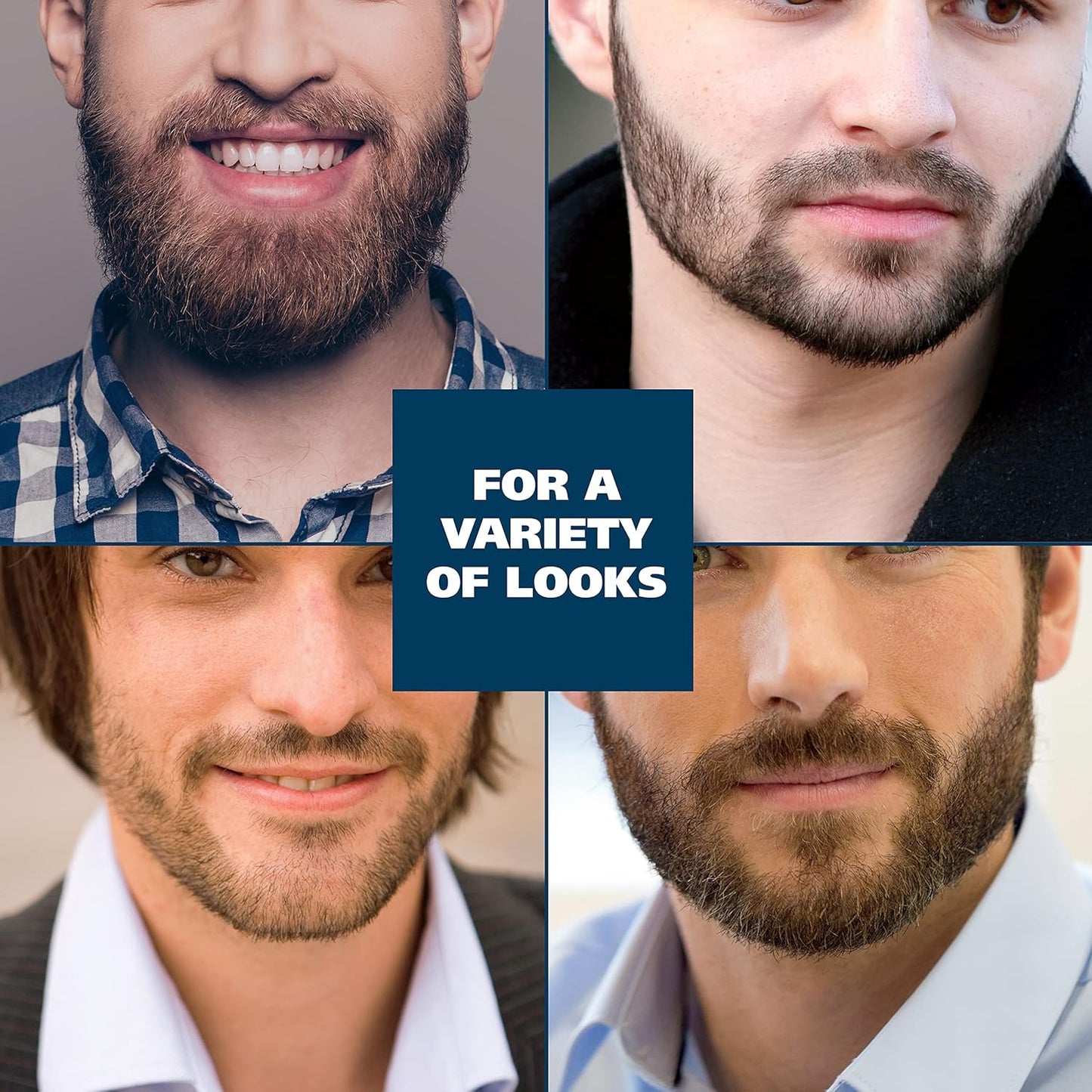 Wahl Groomsman Corded or Cordless Beard Trimmer for Men - Rechargeable Grooming Kit for Facial Hair - Beard Trimmer & Groomer - Model 9918-6171V