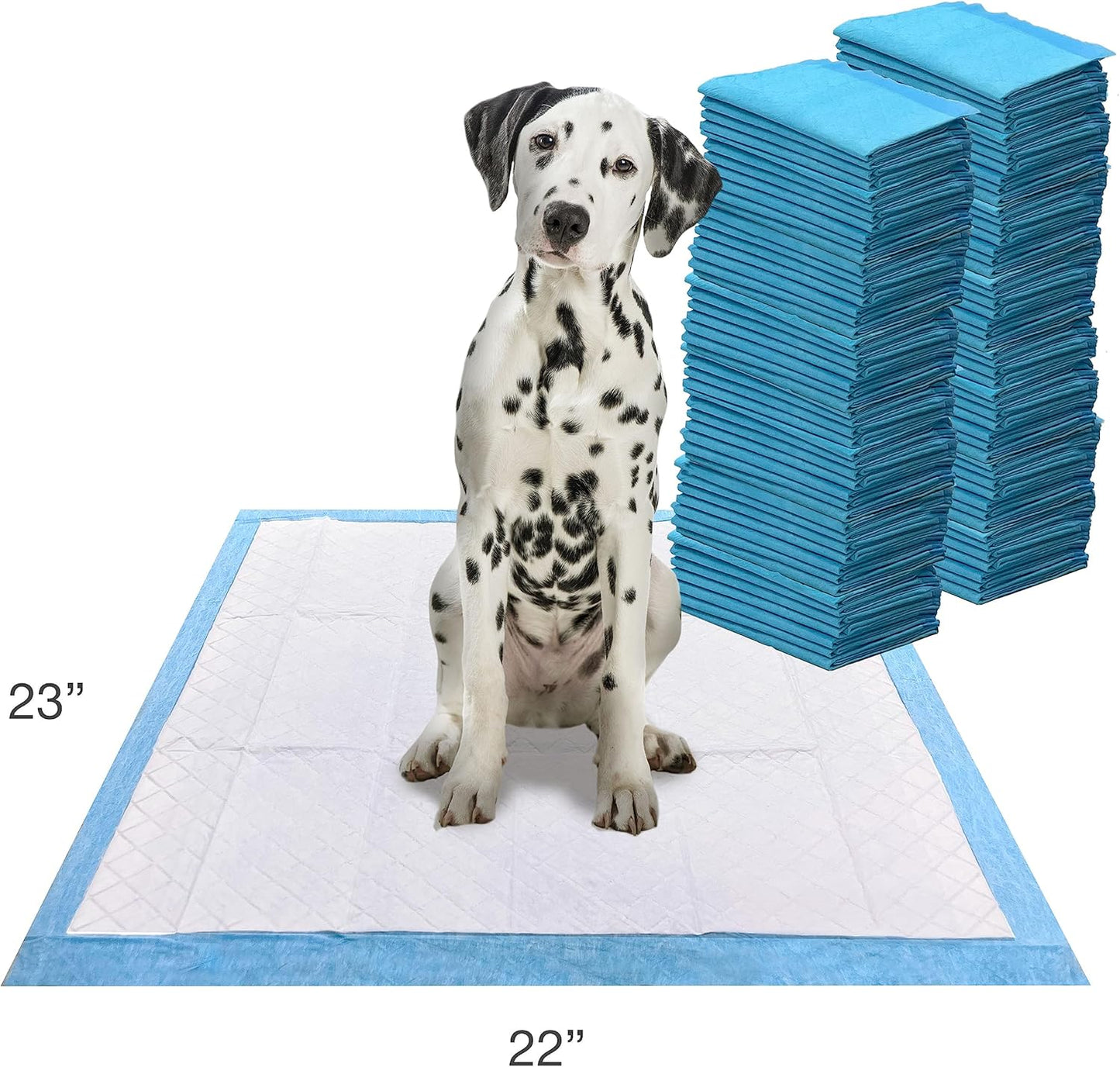 Four Paws Wee-Wee Ultimate Attractant Grass Scented Pee Pads for Dogs & Puppies, Leak-Proof Dog Housebreaking Instinctive Potty Training Floor Protection, 22" x 23", 100 Count