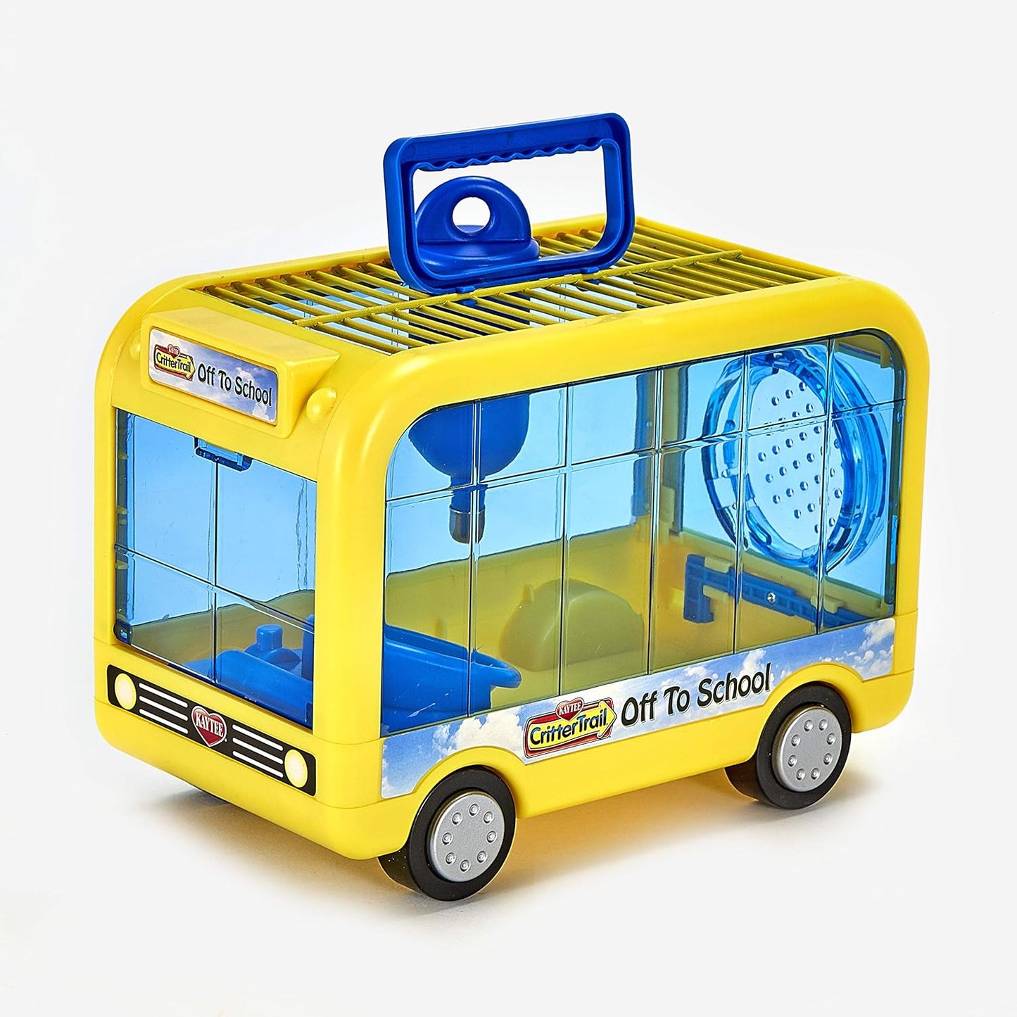 Kaytee CritterTrail Off To School Travel Carrier for Pet Hamsters, Gerbils, or Mice
