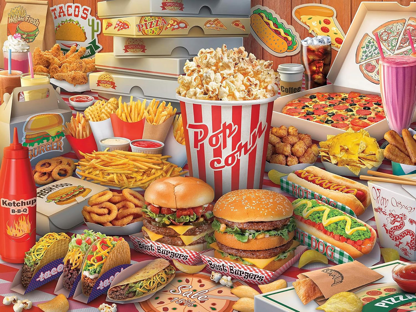 Ceaco - Yum Yum - 300 Oversized Piece Jigsaw Puzzle