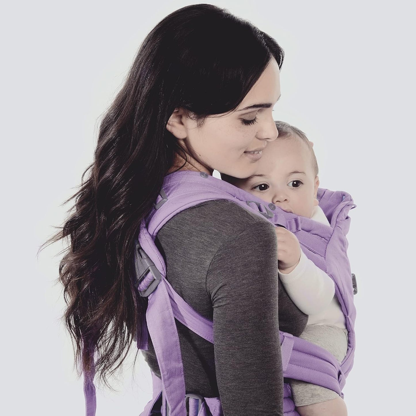 Diono We Made Me Imagine Classic, 3-in-1 Baby Carrier Newborn to Toddler With Front Carry & Back Carry, Ergonomic, Comfortable, Lavender
