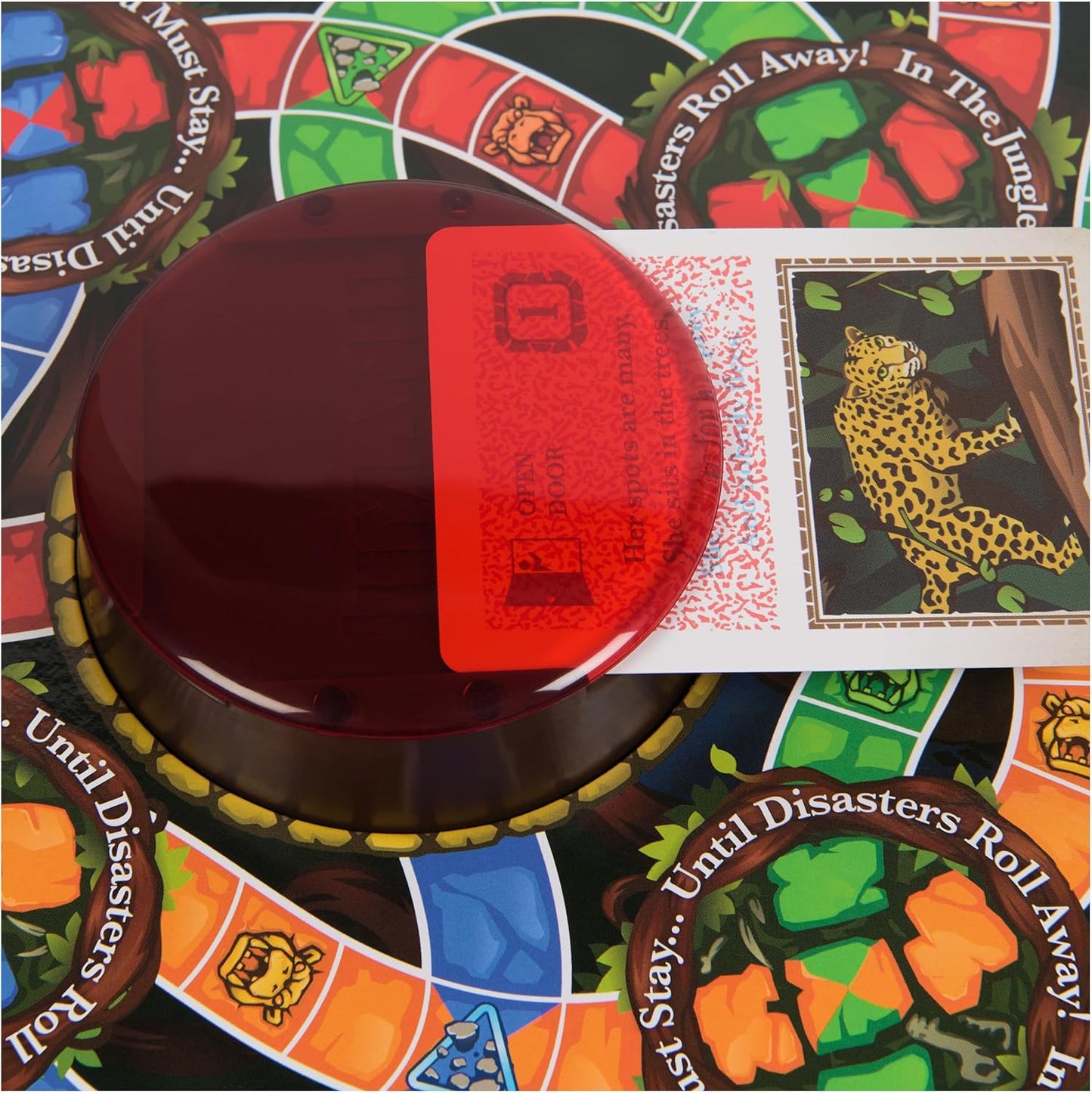 Spin Master Games, Jumanji 30th Anniversary Edition, The Classic Thrilling Adventure Family Board Game Based on the Action-Comedy Movie, Updated Jungle Challenges, 2-4 Players, for Ages 6 & Up