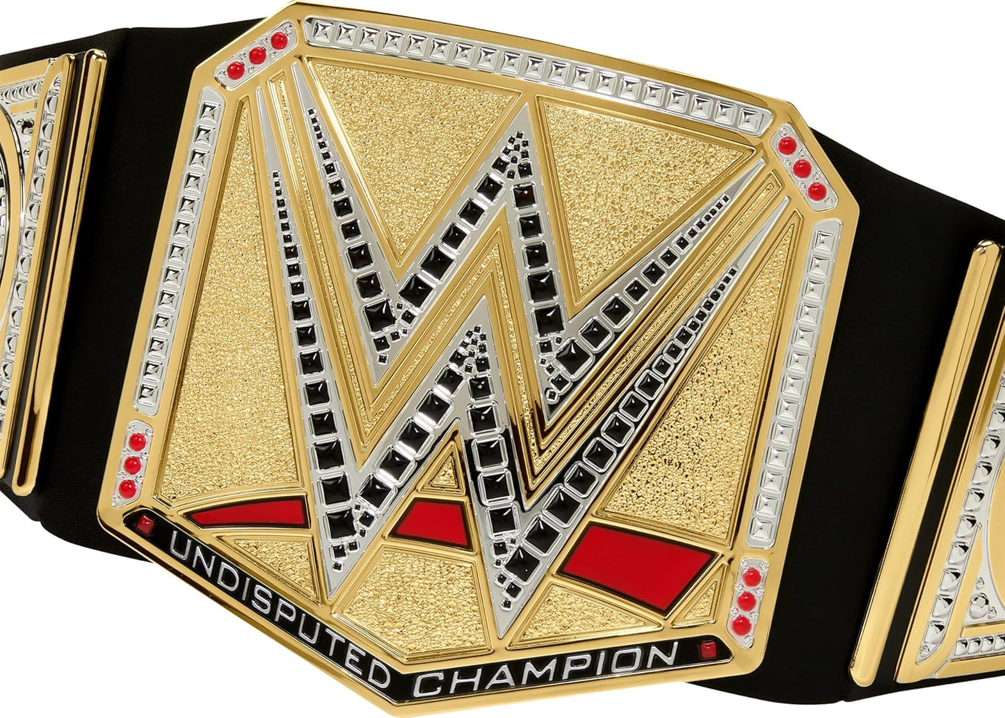 Mattel WWE Championship Title, Undisputed WWE Universal Championship Role-Play & Costume Accessory, Wearable Leather-like Belt 3+ Feet