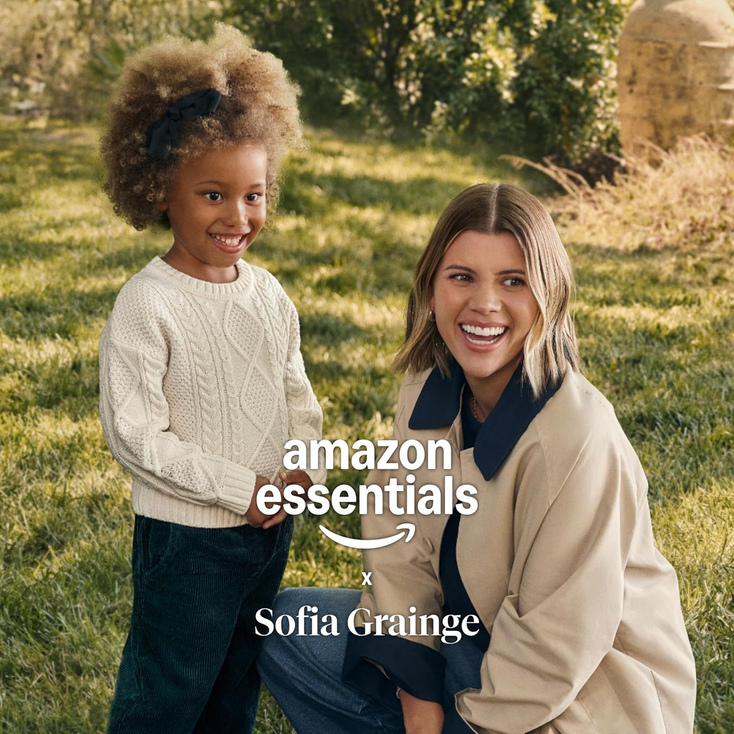Amazon Essentials x Sofia Grainge Women's Diaper Tote Bag