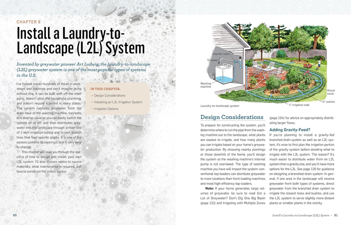 Greywater, Green Landscape: How to Install Simple Water-Saving Irrigation Systems in Your Yard