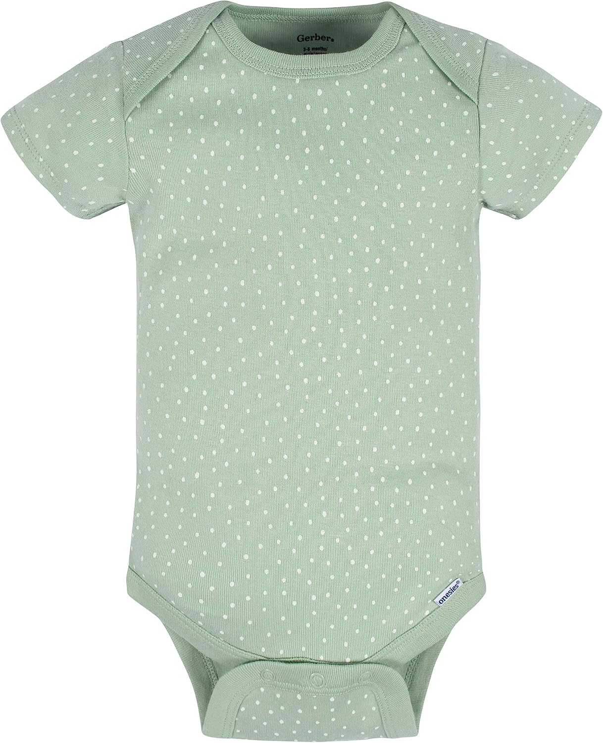 Gerber Baby Girls' 8-pack Short Sleeve Onesies Bodysuits
