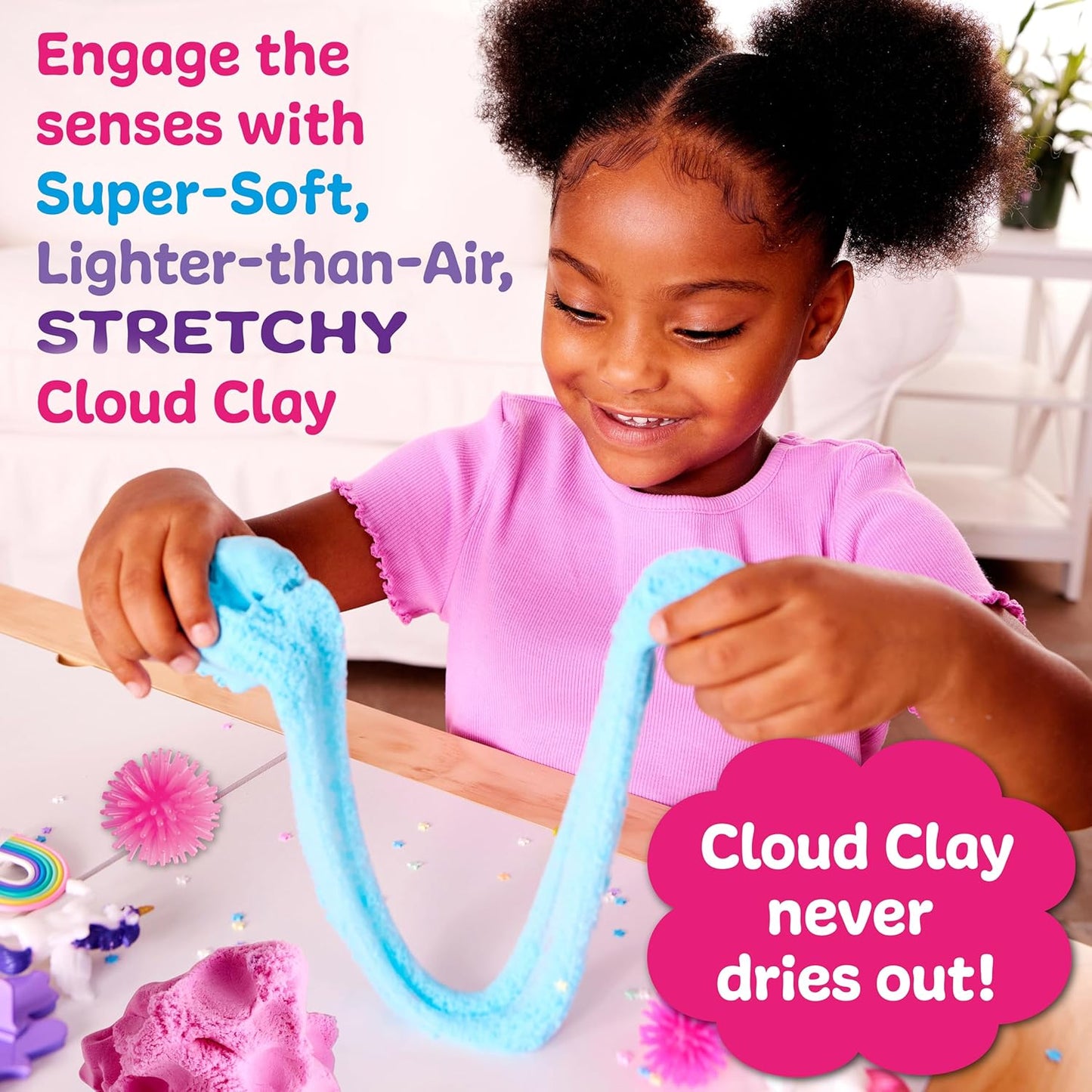 Creativity for Kids Sensory Pack: Unicorn - Sensory Toys for Toddlers, Unicorn Gifts for Girls, Toddler Activities and Easter Basket Stuffers (Ages 3+)