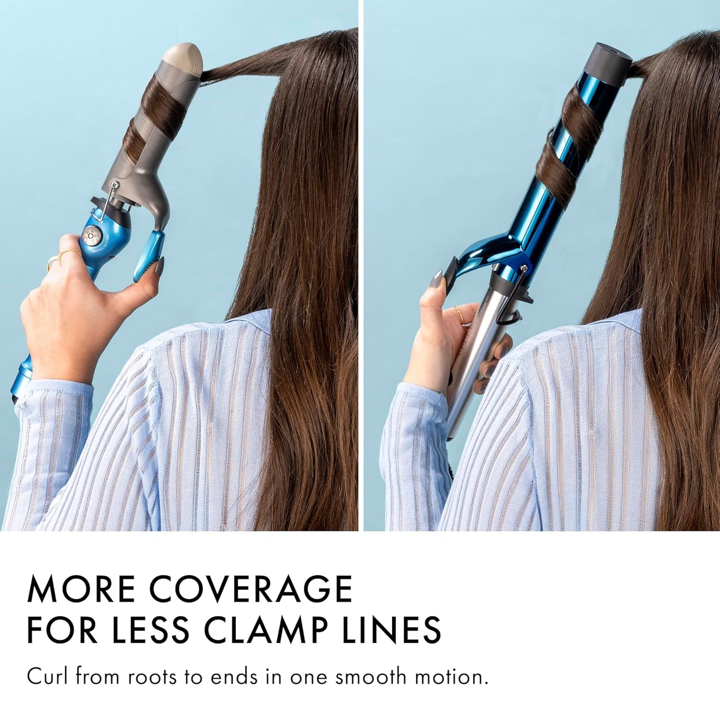 Nano Titanium Professional Curling Iron with Extended/Long Barrel Perfect for Longer Hair