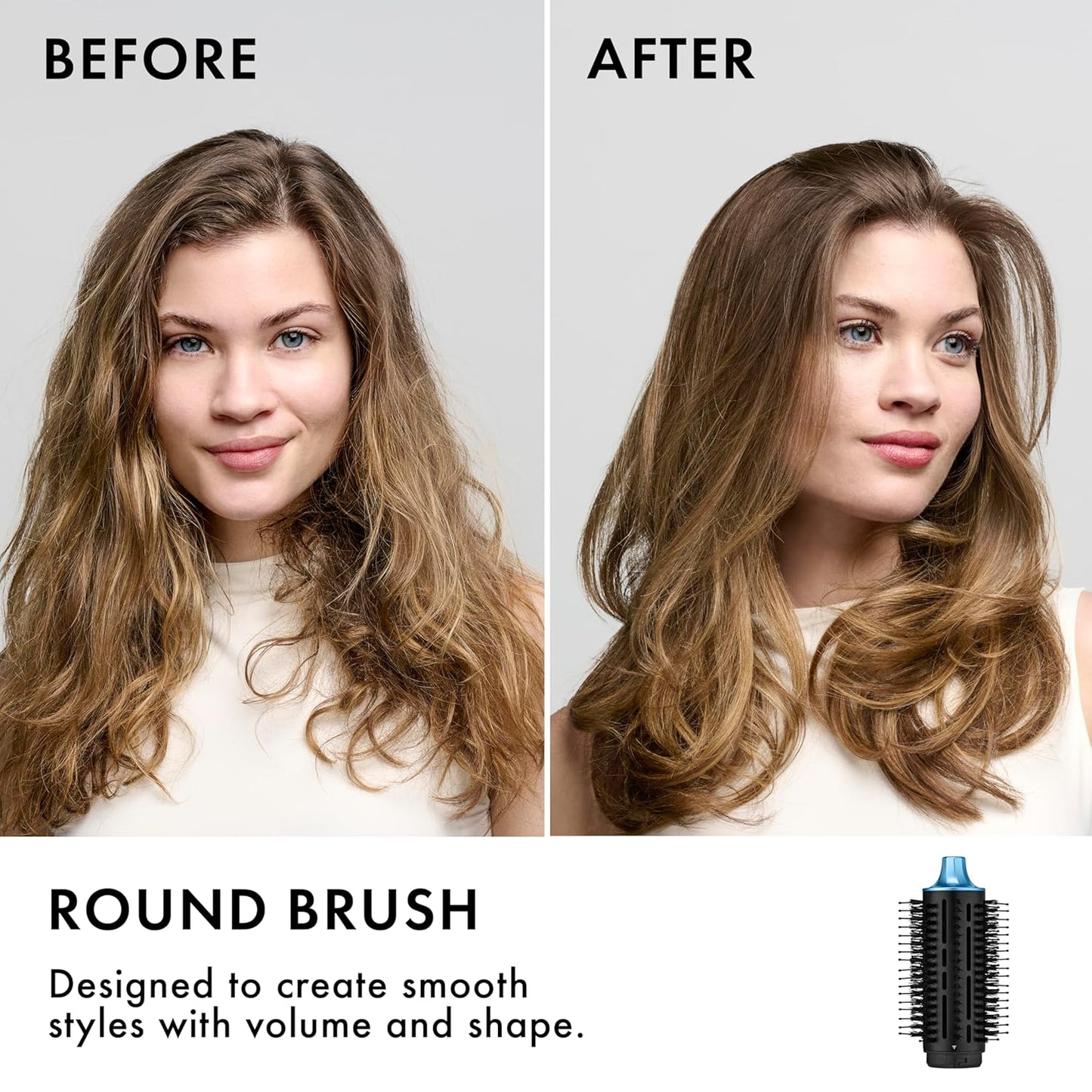 StyleSwitch Ionic Multi-Styler, Air Styler and Hair Dryer, Lightweight Hot Air Brush with 5 Attachments, Automatic Dual Voltage