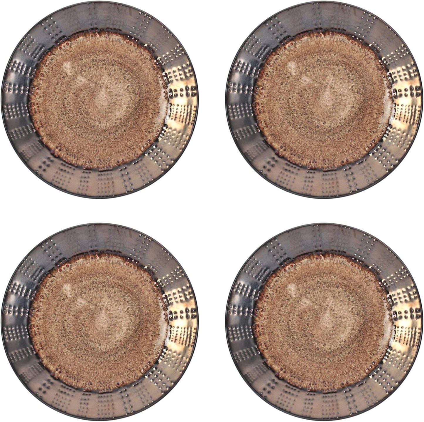 Mikasa Gourmet Basics Verona 16-Piece Stoneware Dinnerware Set, Service for 4, Includes Dinner Plates, Salad Plates, Soup Bowls and Mugs, Dishwasher and Microwave Safe