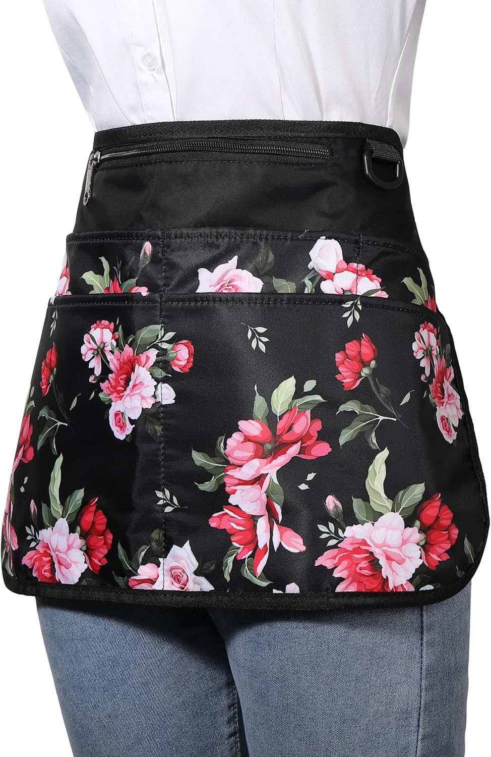 Garden Apron for Women with 6 Pocket,Half Florist Apron