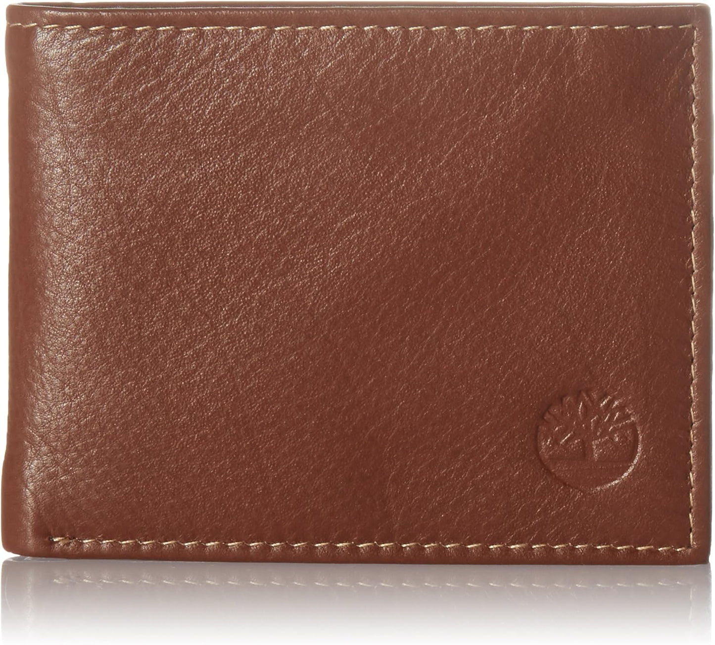 Timberland Men's Wellington Leather Rfid Bifold Commuter Security Wallet