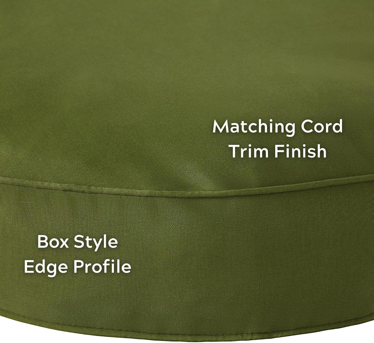 Gordie Round Indoor/Outdoor Pillow Style Dog Bed, Juniper, Large