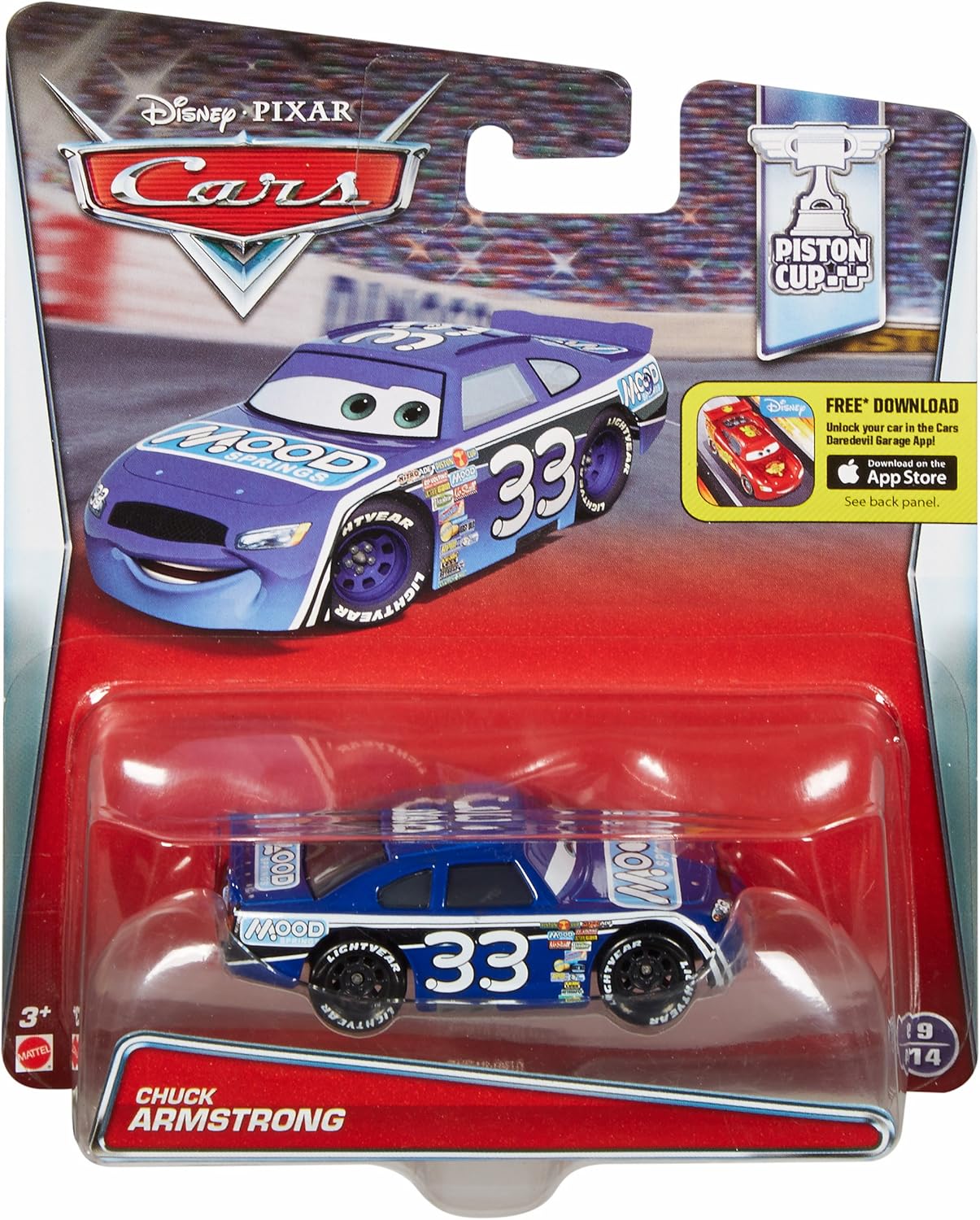 Disney/Pixar Cars Diecast Mood Springs #33 Vehicle