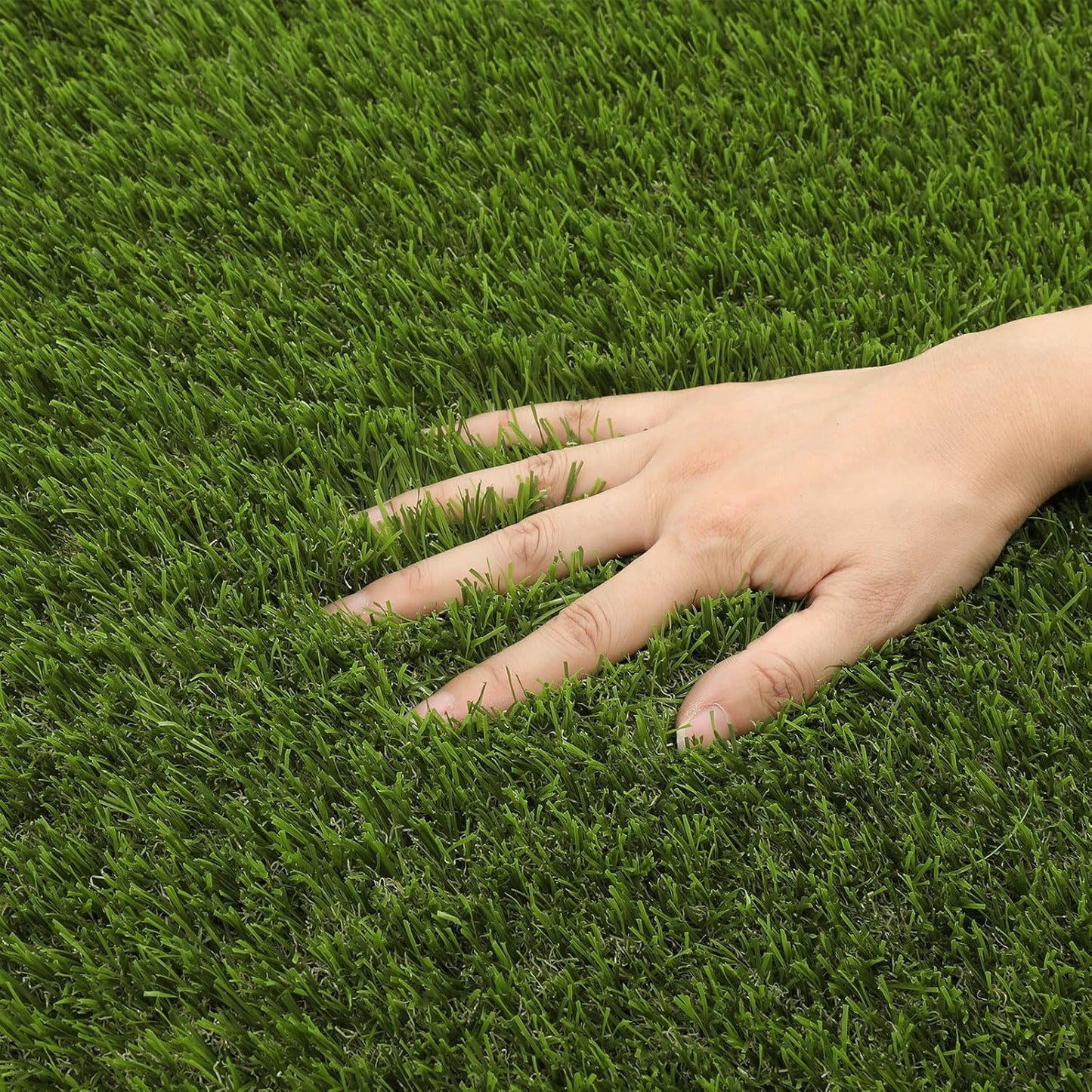 SHACOS Artificial Grass Pad for Dogs 20x25 inches Dog Pee Grass Potty Training Pads for Puppies Replacement Turf Reusable Dog Training Mat with Drainage Holes Outdoor Rug Patio Lawn Decoration