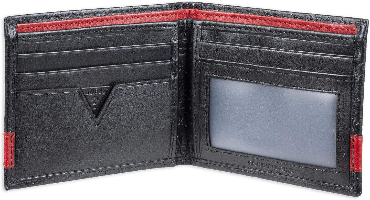 Guess Men's Leather Passcase Wallet