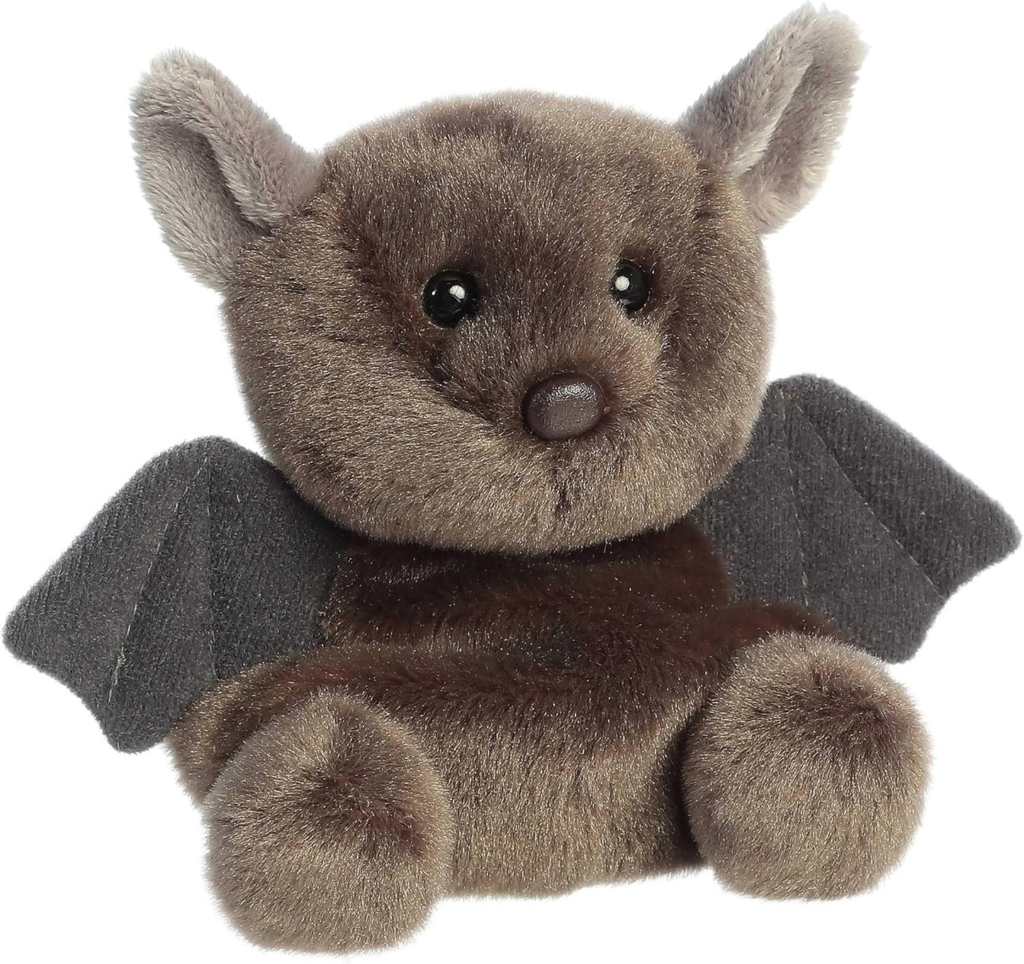 Aurora® Adorable Palm Pals™ Luna Bat™ Stuffed Animal - Fun Collectible Plush for Kids and Adult Collectors - Perfect for Decorating Rooms and Birthday Gifts - Brown 4 Inches