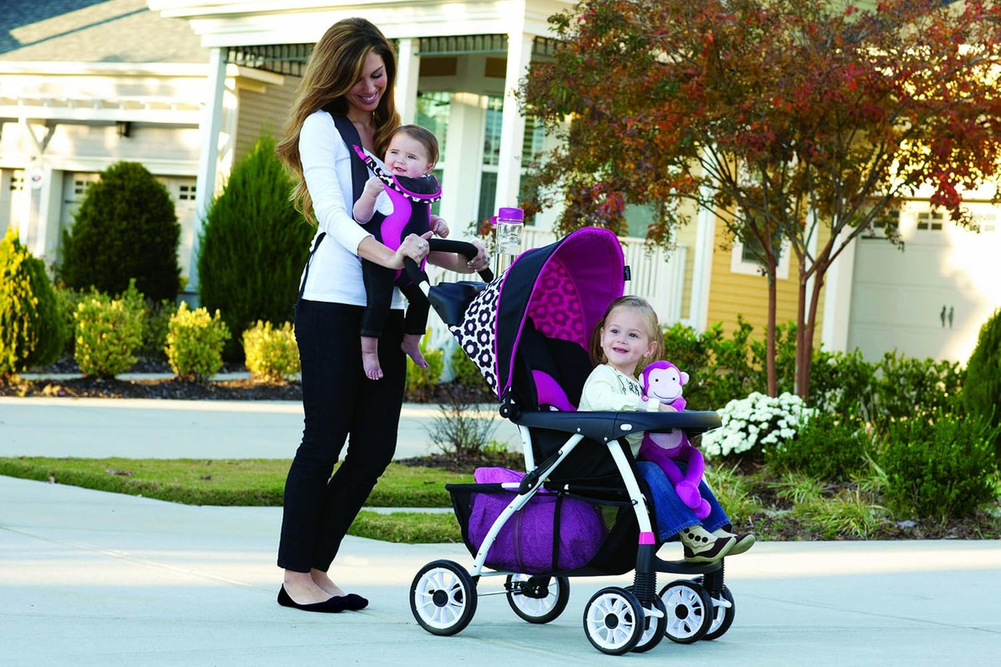 Evenflo Breathable Infant Soft Carrier (Marianna Pink)