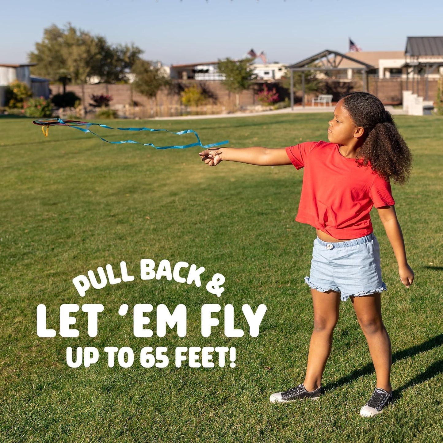 Chuckle & Roar - Thumb Kites - Fun and Energetic Kite Launching - Launch Kites Using Your Thumb - Durable Rubber Toy Launcher - Trendy Design - Ages 5 and up