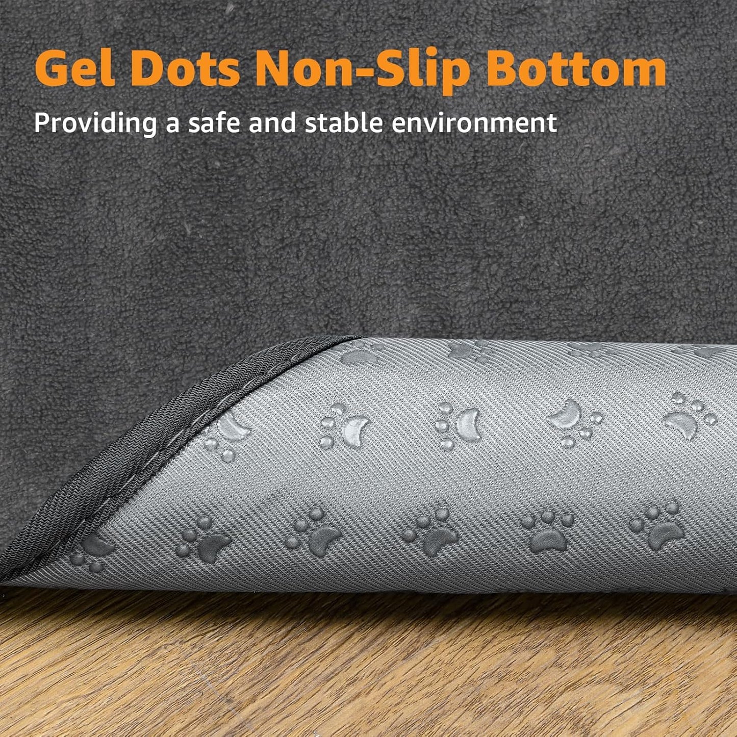Washable Pee Pads for Dogs, 24x36 4 Pack Reusable Whelping Pads, Absorb Dog Mats Non-Slip Puppy Training Pads for Whelping, Potty, Training, Playpen, Crate