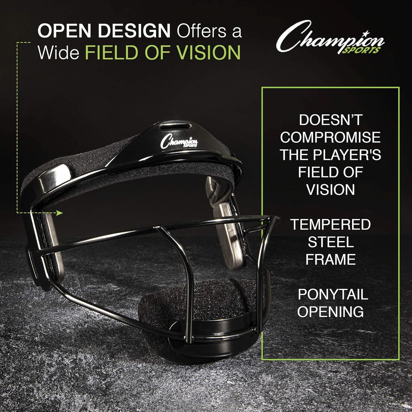 Champion Sports Steel Softball Face
